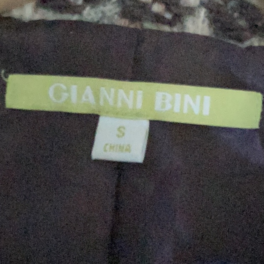 GIANNI BINI Cropped Wool Jacket Queens Gambit  Size Small - Picture 9 of 10